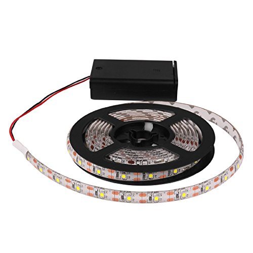 battery powered led strip green