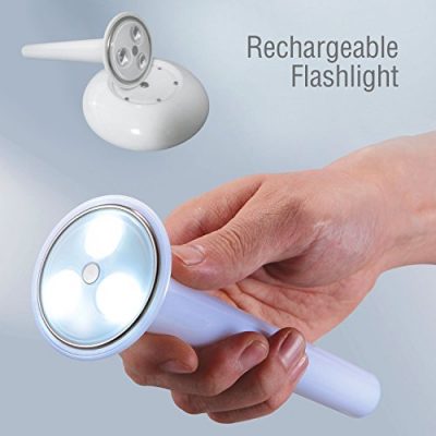 Color Changing Night Light Lamp with Rechargeable Flashlight, Mood ...